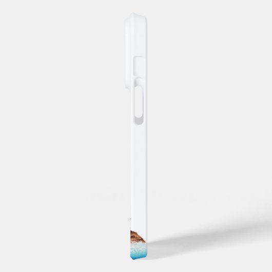 Coques Case-Mate iPhone Sirène de fille monogramme (Verso / Gauche)