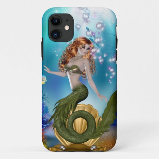 Coques Case-Mate iPhone Sirène en mer (Dos)