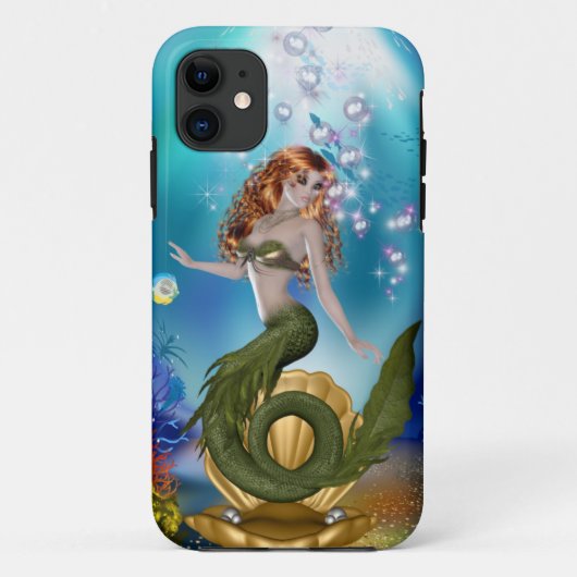 Coques Case-Mate iPhone Sirène en mer (Dos)