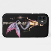 Coques Case-Mate iPhone Sirène gothique d'art fantastique (Dos (Horizontal))