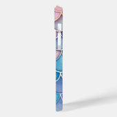 Coques Case-Mate iPhone Sirène personnalisée Pastel multicolore (Verso / Gauche)