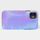 Coques Case-Mate iPhone Sirène rose pastel, aqua et lilas (Dos (Horizontal))