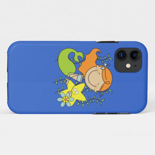 Coques Case-Mate iPhone Sirène rousse (Dos (Horizontal))