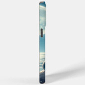 Coques Case-Mate iPhone Sirène sur la plage la nuit (Verso / Droite)