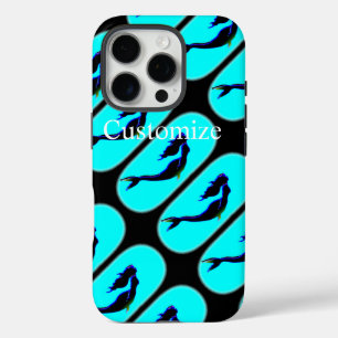 Coques iPhone 16 Pro sirènes noires se levant