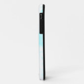 Coques Case-Mate iPhone Site web de mariage simple minimal Q R code ajoute (Dos/Gauche)