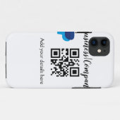 Coques Case-Mate iPhone Site web simple d'entreprise code-barres QR ajoute (Dos (Horizontal))