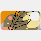 Coques Case-Mate iPhone Sites abstraits intéressants avec feuilles (Verso (horizontal))