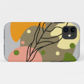Coques Case-Mate iPhone Sites abstraits intéressants avec feuilles (Dos (Horizontal))