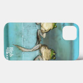 Coques Case-Mate iPhone Sitting Frogs (Verso (horizontal))