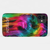 Coques Case-Mate iPhone Skateboard Personnalisé Moderne Rainbow lady (Dos (Horizontal))