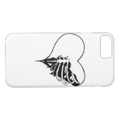 Coques Case-Mate iPhone Skeleheart - Blanc (Dos (Horizontal))