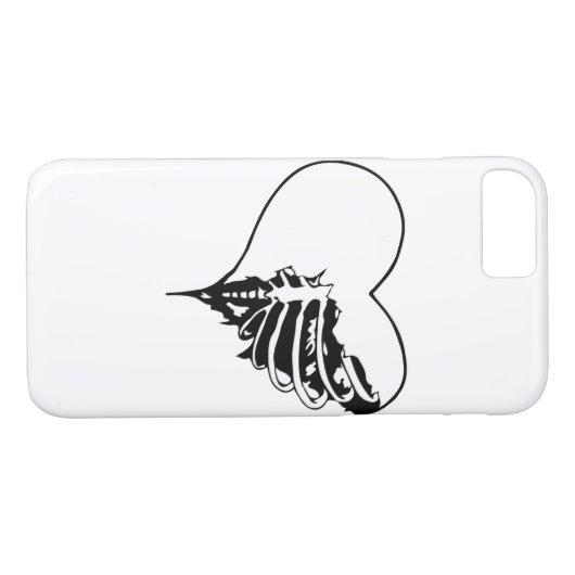 Coques Case-Mate iPhone Skeleheart - Blanc (Dos (Horizontal))