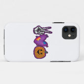 Coques Case-Mate iPhone Skeleton Citrouille Peace Love Halloween (Dos (Horizontal))