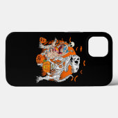 Coques Case-Mate iPhone Skeleton équitation maman Dinosaur T rex Halloween (Verso (horizontal))
