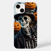 Coques Case-Mate iPhone Skeleton Halloween Tee (Verso)
