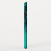 Coques Case-Mate iPhone Skeleton Keys on Green Background (Dos/Droite)