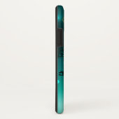 Coques Case-Mate iPhone Skeleton Keys on Green Background (Dos/Droite)