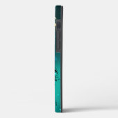 Coques Case-Mate iPhone Skeleton Keys on Green Background (Verso / Gauche)