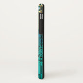 Coques Case-Mate iPhone Skeleton Keys on Green Background (Dos/Gauche)