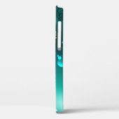 Coques Case-Mate iPhone Skeleton Keys on Green Background (Verso / Gauche)