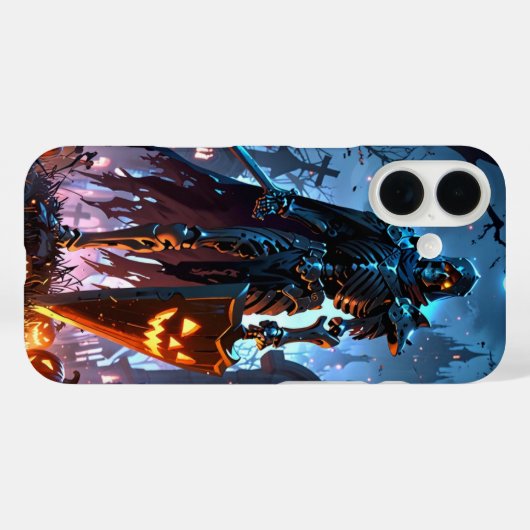 Coques Case-Mate iPhone Skeleton Knight (Verso (horizontal))