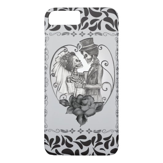 Coques Case-Mate iPhone Skeleton Love Couple Mariage Danse (Dos)