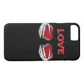 Coques Case-Mate iPhone Skeleton Mains Coeur Drôle Design (Dos (Horizontal))