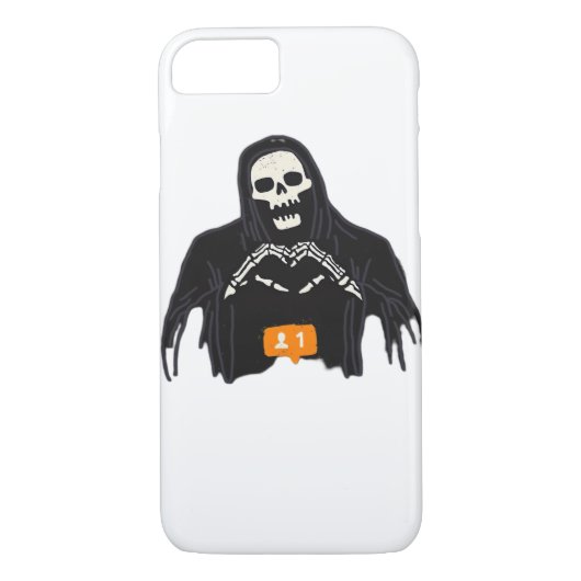 Coques Case-Mate iPhone Skeleton Pur-Coeur Follower Classic (Dos)