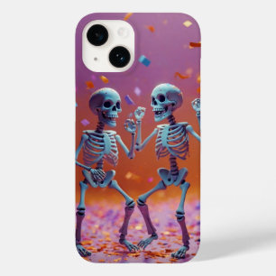 Coque Pour iPhone 14 Skeletons dansants