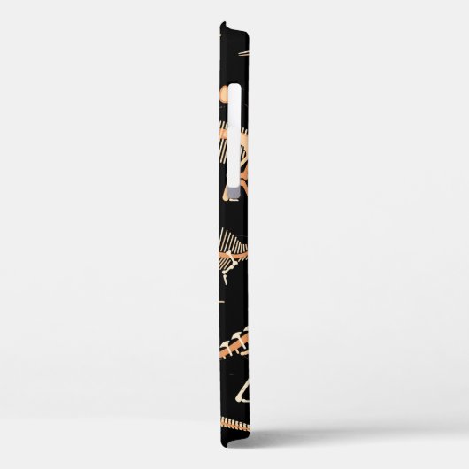 Coques Case-Mate iPhone Skeletons de dinosaures et fossiles motif (Verso / Gauche)