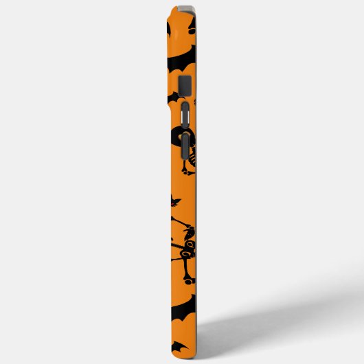 Coques Case-Mate iPhone Skeletons d'Halloween Macabre Dance (Verso / Gauche)