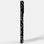 Coques Case-Mate iPhone Skeletons d'Halloween noirs (Verso / Droite)