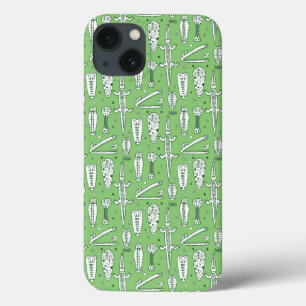 Etui iPhone 13 Sketch Crocodile