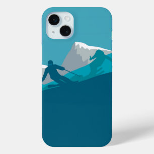 Coque iPhone 15 Mini Ski alpin