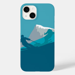 Coque Pour iPhone 14 Ski alpin