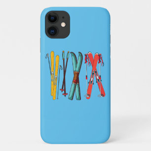 Case-Mate iPhone Case Ski amusant Ski coloré Ski skieur