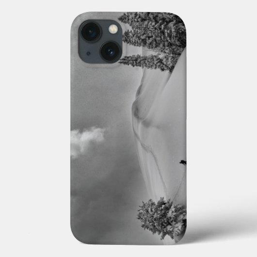 Coques Case-Mate iPhone Ski de fond en poudre (Verso)