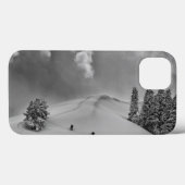 Coques Case-Mate iPhone Ski de fond en poudre (Verso (horizontal))