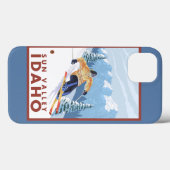 Coques Case-Mate iPhone Ski de neige - Sun Valley, Idaho (Verso (horizontal))