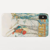 Coques Case-Mate iPhone Ski d'hiver par Carl Larsson (Dos (Horizontal))