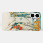 Coques Case-Mate iPhone Ski d'hiver par Carl Larsson (Verso (horizontal))