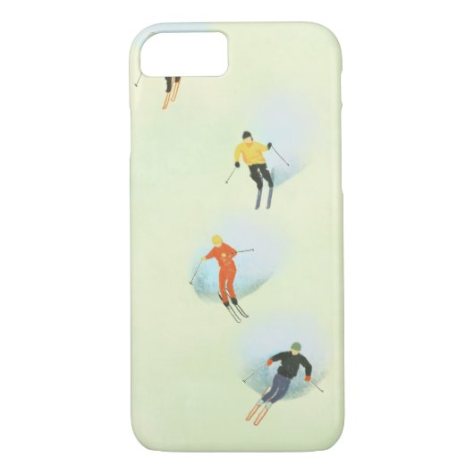 Coques Case-Mate iPhone Ski en bas de l'iPhone de pente 8/7 cas (Dos)