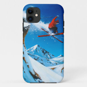 Coque iPhone 11 Ski extrême