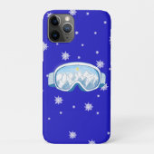Coques Case-Mate iPhone Ski Goggers Snowflake Dance (Dos)