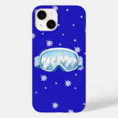 Coques Case-Mate iPhone Ski Goggers Snowflake Dance (Verso)