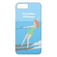 Ski nautique de style vintage