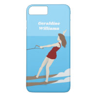 Ski nautique de style vintage