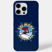 Coques Case-Mate iPhone Ski Plus Inquiète Moins | Citation de ski (Verso)