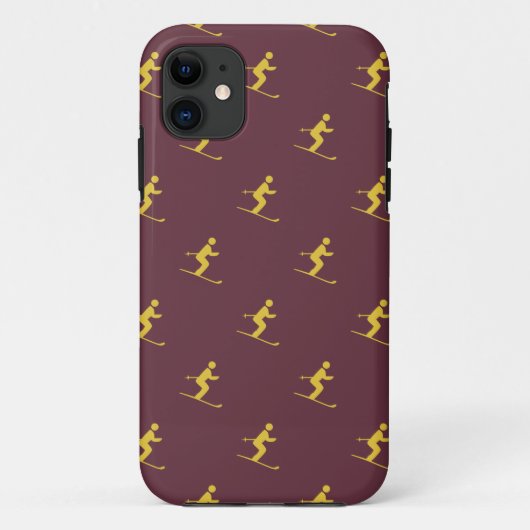 Coques Case-Mate iPhone Skier de Bourgogne (Dos)
